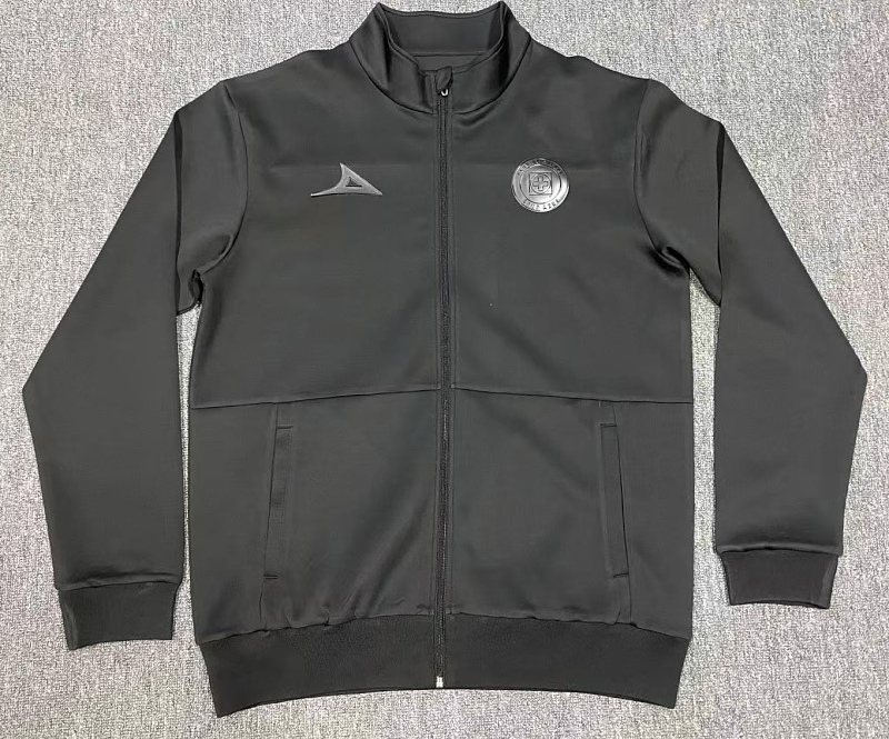 Cruz Azul Negro Chaqueta cierre largo