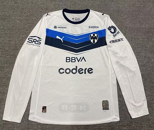 Monterrey Visitante Versión Jugador Manga Larga