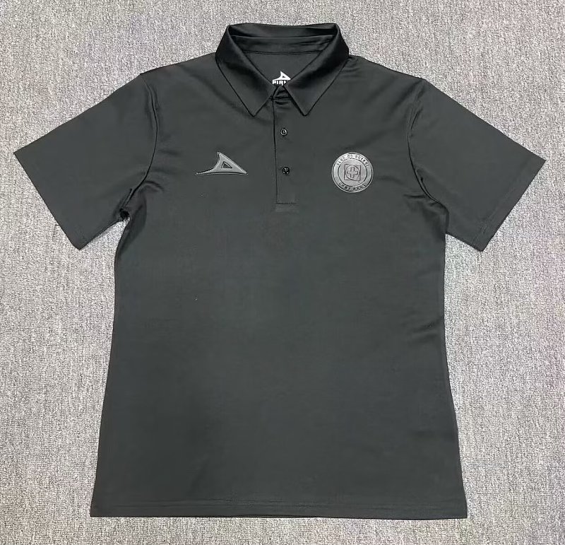 25 Cruz Azul Negro Polo