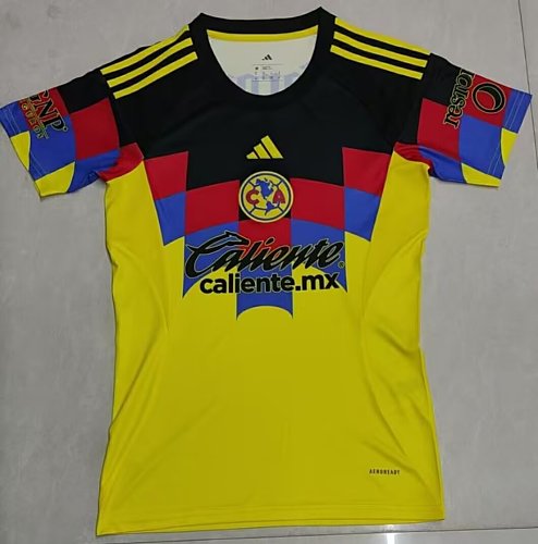 Amarillo América Local Mujer