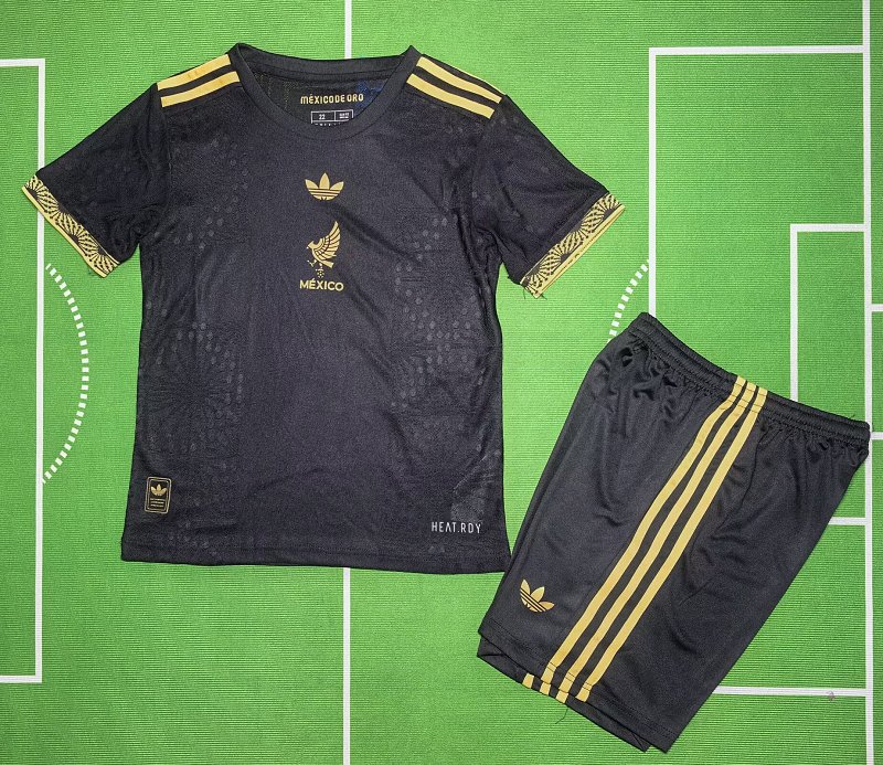 25 Negro México Copa Oro Niño