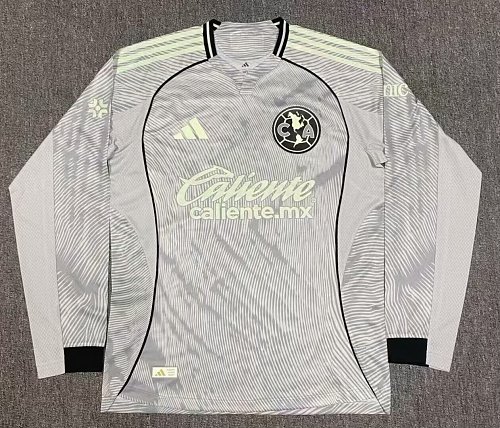 América Tercer Uniforme Versión Jugador Manga Larga